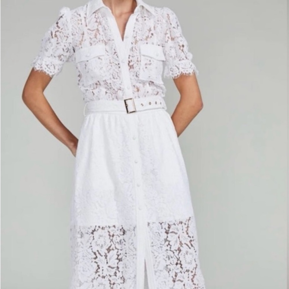 Generation Love Claudia White Lace Dress
